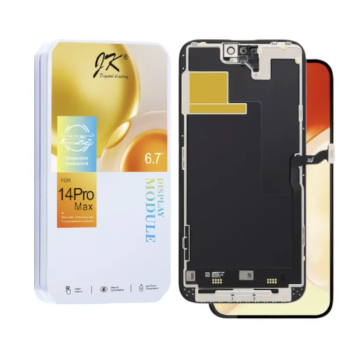 Display Apple iPhone 14 Pro Max Cu Rama Negru FHD - imagine 2