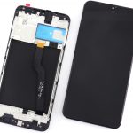 Display Samsung Galaxy A10 A105  cu Rama – Negru