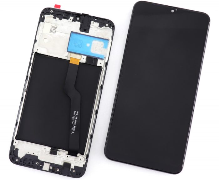 Display Samsung Galaxy A10 A105  cu Rama – Negru - imagine 1